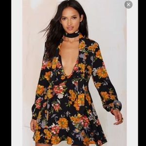 SOLD!!!!! Nasty Gal Floral Dress
