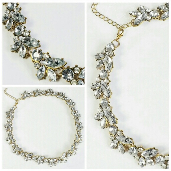 Jewelry | Crystal sparkle halo necklace - Picture 2 of 4