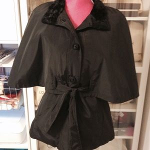 Betsey Johnson Black Cape XS (fits a small)