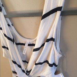 Very Sexy!! Mini Dress B&W