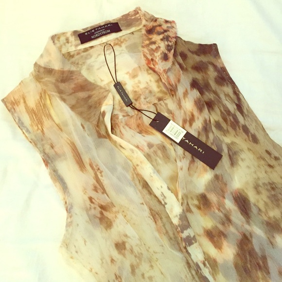 Brand new Elie Tahari silk tank