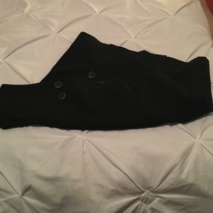 Black pencil skirt