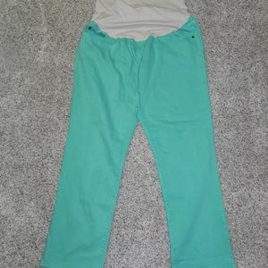 LIZ LANGE MATERNITY JEANS Sz 16 INSEAM 28 NWOT