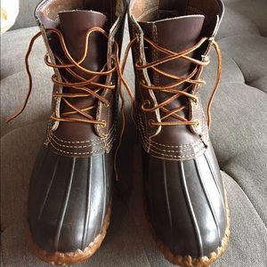 L.L. Bean duck boot