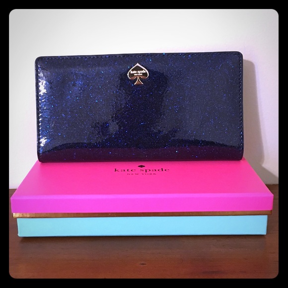 Kate Spade Glitter Bug Stacy ~ Night Sky
