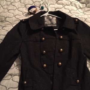 Jacket, ring, and bracelet!