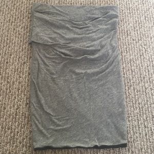 JAMES PERSE ruched cotton mini skirt size 1