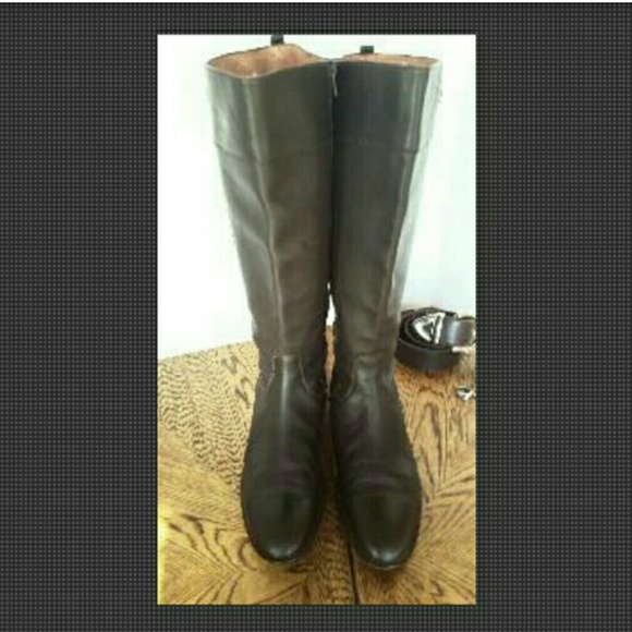 J. Crew Shoes - J. Crew Riding Boots. 9. Luxurious dark brown.