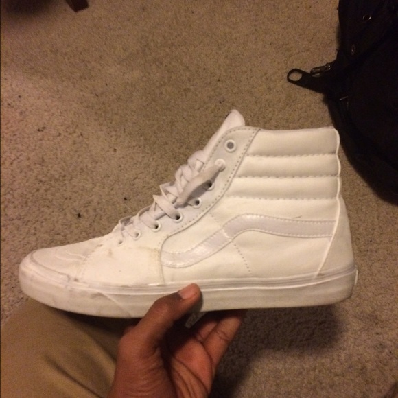 Sk8 hi Vans red custom - Picture 4 of 4