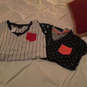 Bundle of two short sleeve Rue 21 shirts
