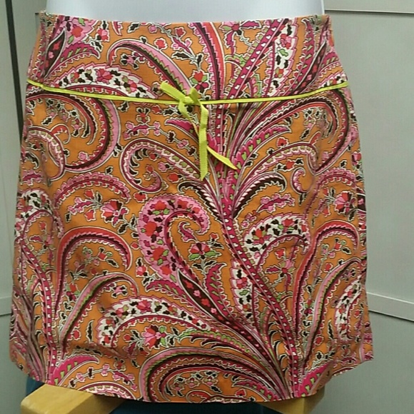 J Crew paisley Skirt