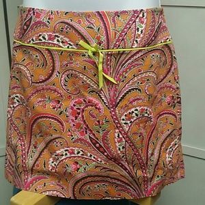 J Crew paisley Skirt