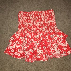 Staples floral shirt