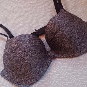 grey and black pink Victoria secrets push up