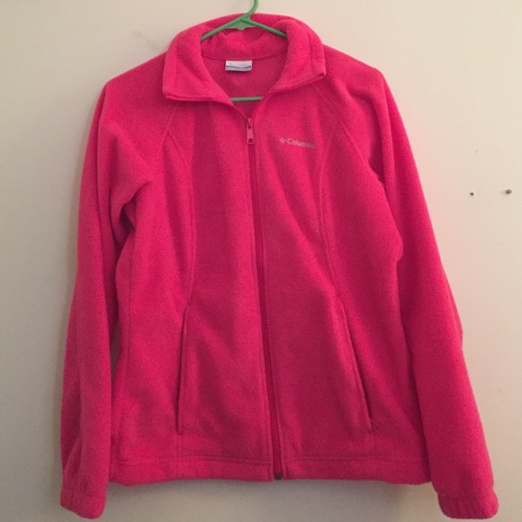 Full zip fleece Columbia jacket