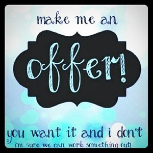 Make me an offer or bundle items for discount