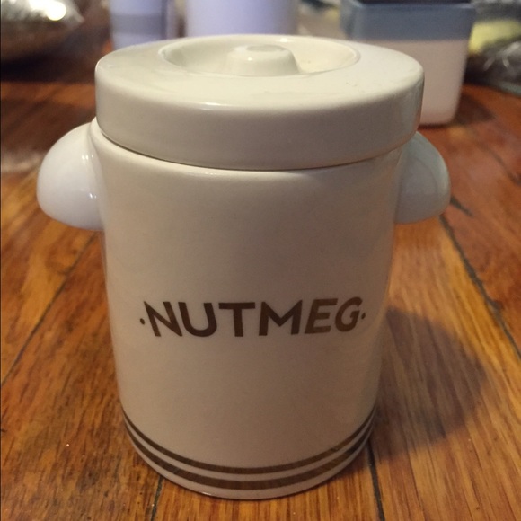West Elm nutmeg jar