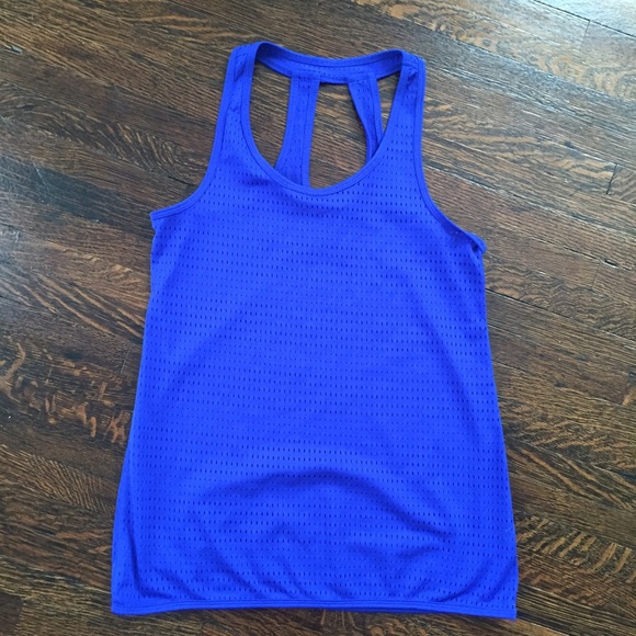 Nike Tops - Tek Gear blue workout tank