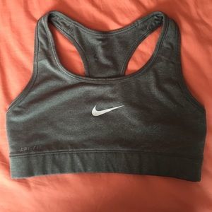 Grey Nike XS Sports Bra