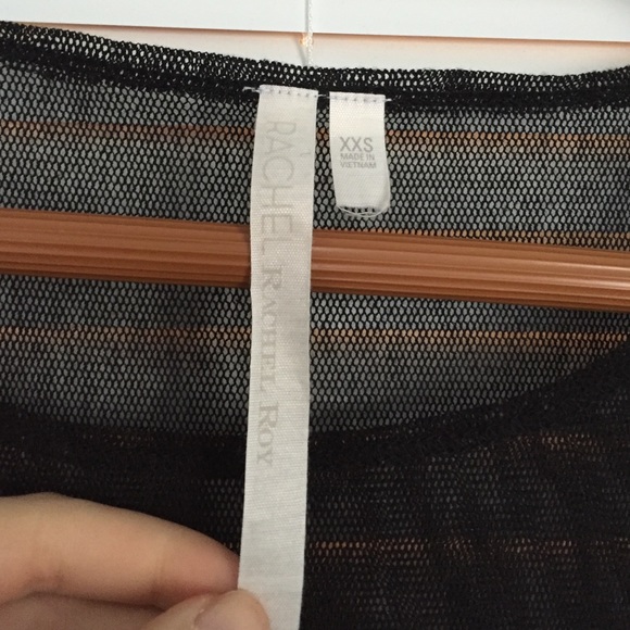 Black sheer shirt🌚 - Picture 3 of 4