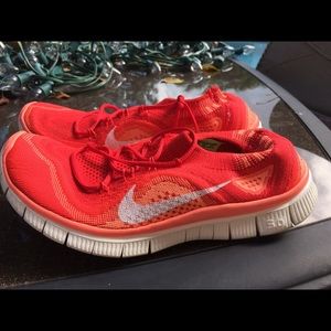 Nike free 5.0 Flyknit women's size 7