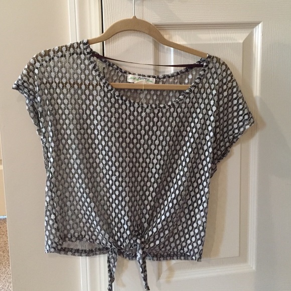 Urban outfitters sheer crop top - Picture 1 of 1