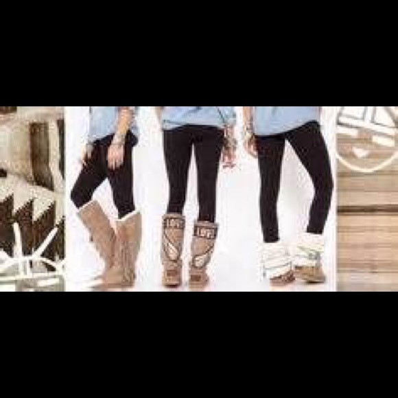 UGG Shoes - $450 Tylie Malibu Love angel wing ugg boots size10