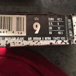 Air Jordan Retro 5's Oreos!