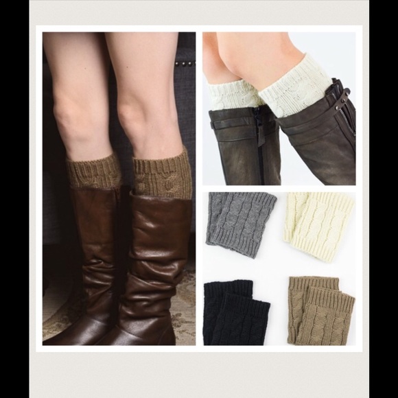 Crochet Boot cuffs - Picture 2 of 2