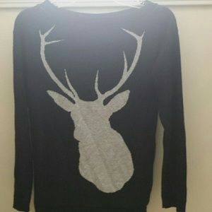 Black Deer Sweater