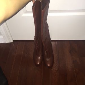 Dolce Vita above calf maroon boots