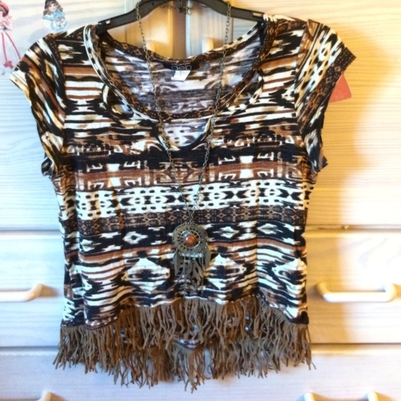 Tribal print shirt
