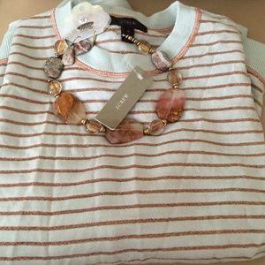 New JCREW SWEATER no necklace