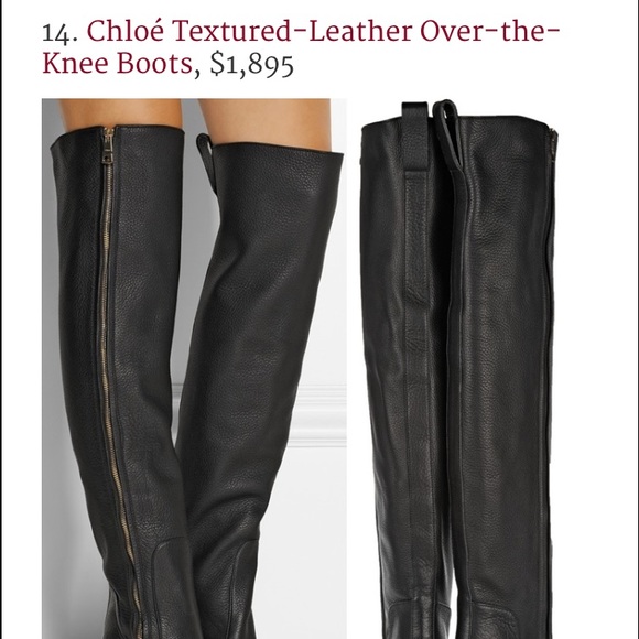 Beautiful leather Chloe Boots! Originally $1,895!!