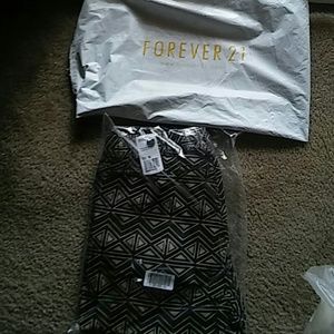 Geo print woven joggers