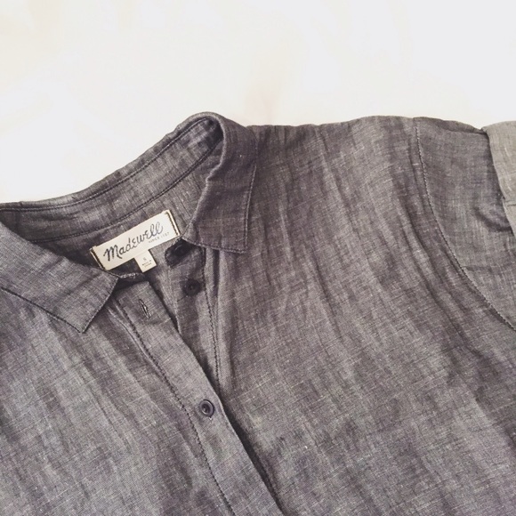 Madewell Dresses & Skirts - Madewell Chambray Tunic Dress