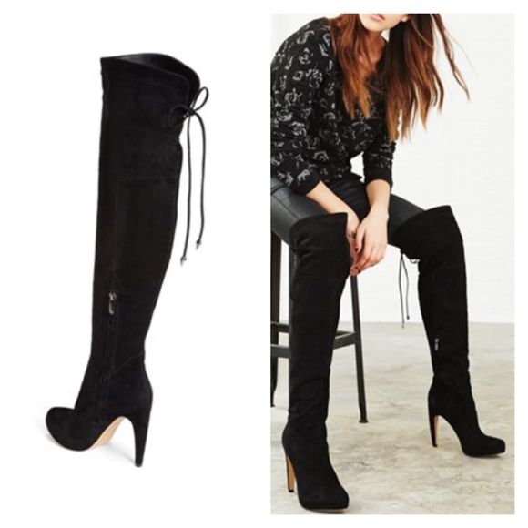 Sam Edelman Shoes - Sam Edelman Kayla Over-the-Knee Blk Boots 6