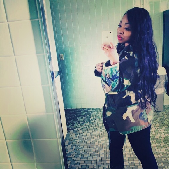 Army camo jacket
