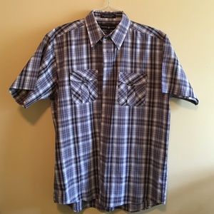 Beverly Hills polo club button-down short sleeve