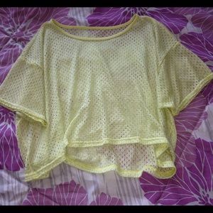 American Apparel Mesh Top