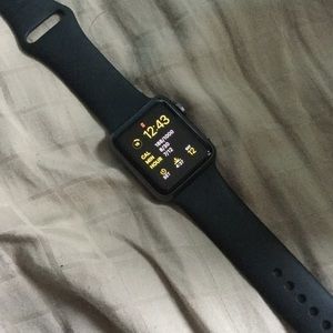 38 mm Apple Watch black