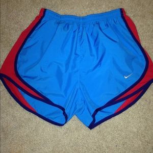 Blue Nike Tempo Running Shorts