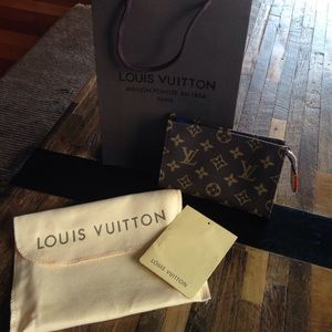 Louis Vuitton 100% authentic small cosmetic bag