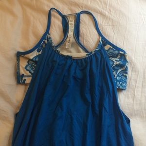 Blue Lululemon top