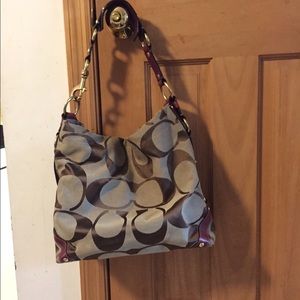 Coach bag and scarf bundle
