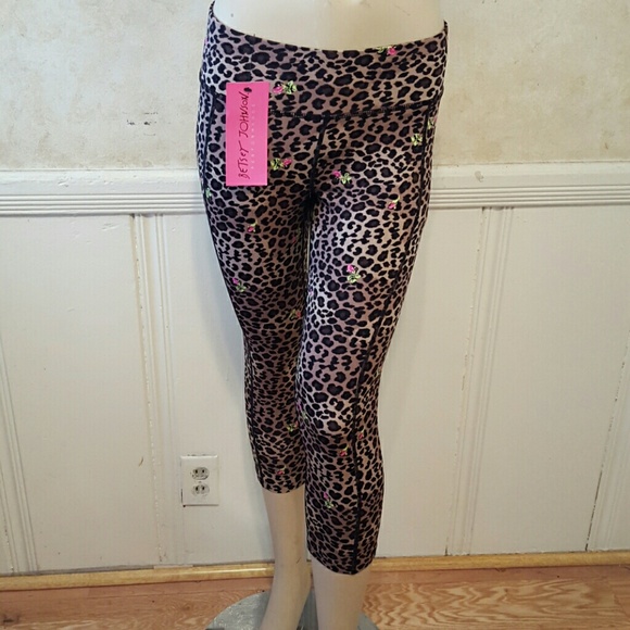 betsey johnson yoga pants