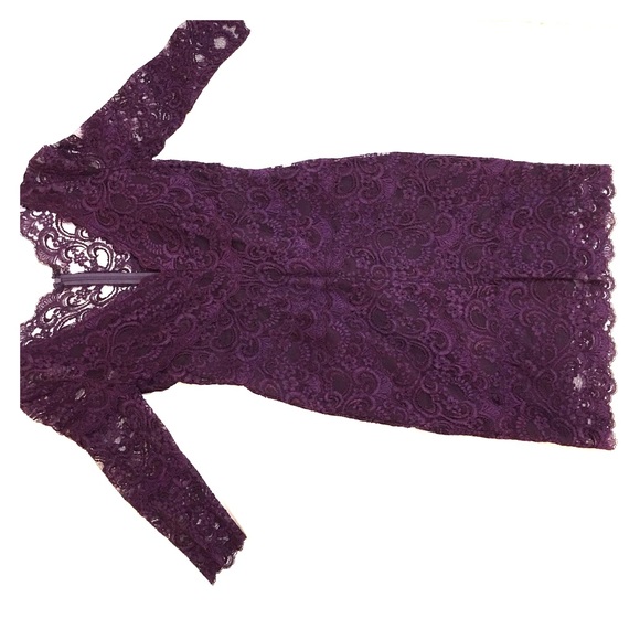 NWOT Nicole Miller Lace Dress (3/4 Sleeves)