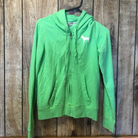 Pink zip up hoodie