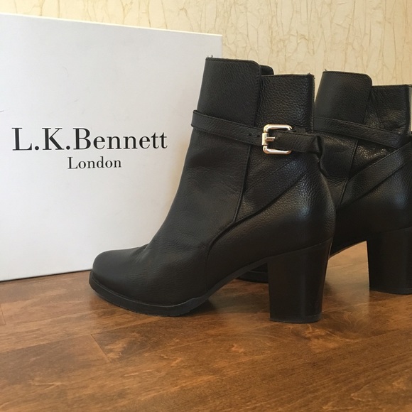 LK Bennett Shoes - 😍 MUST GO! LK Bennett Aleena Black Leather Boots
