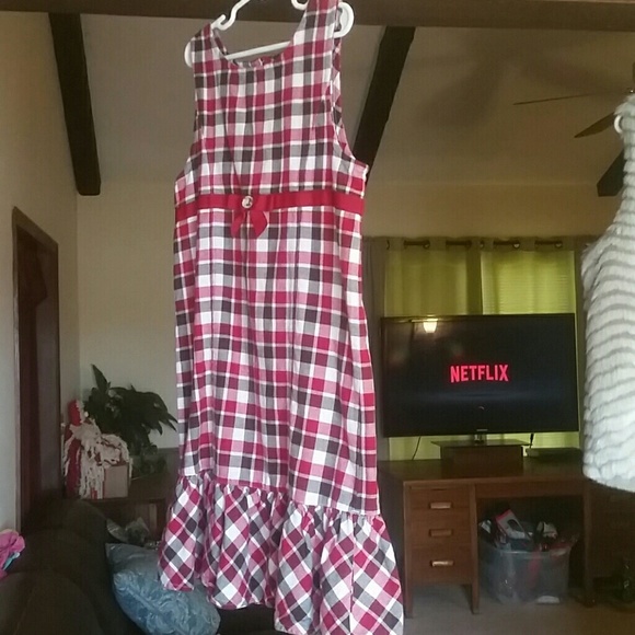 Girls size 10 christmas dress